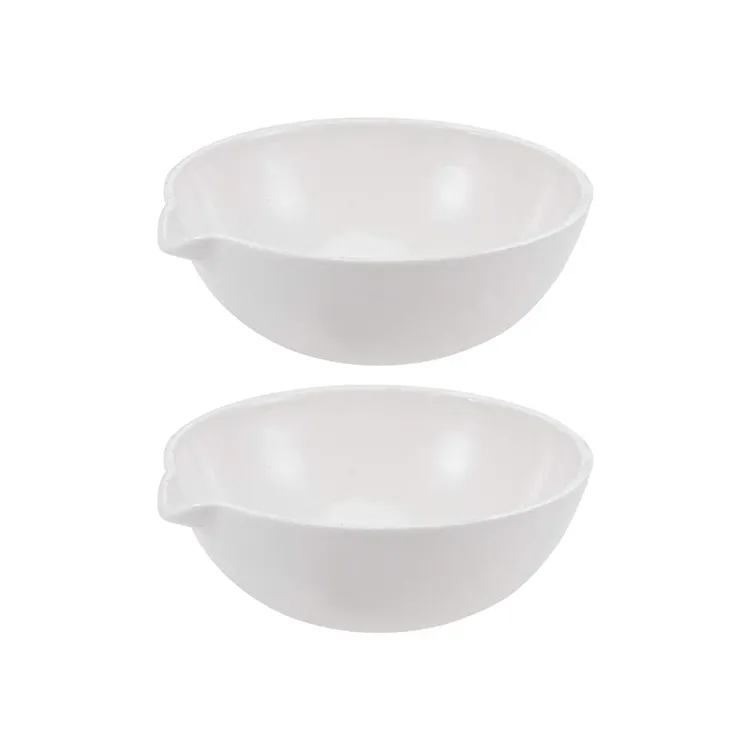 60 ml 100 ml 125 ml 200 ml porcelanasta izparilna posoda, ki se uporablja v kemijskem laboratoriju