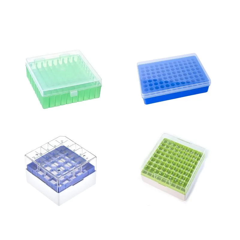Cryotube Box Cryobox Škatla za shranjevanje 100 vdolbinic 25 vdolbinic Cryobox karton